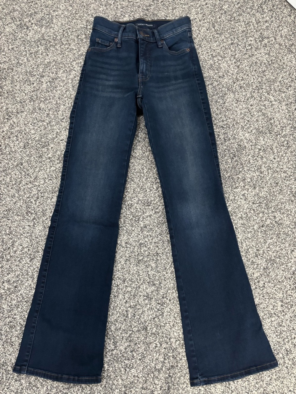Lucky Brand Dark Indigo Boot Jeans